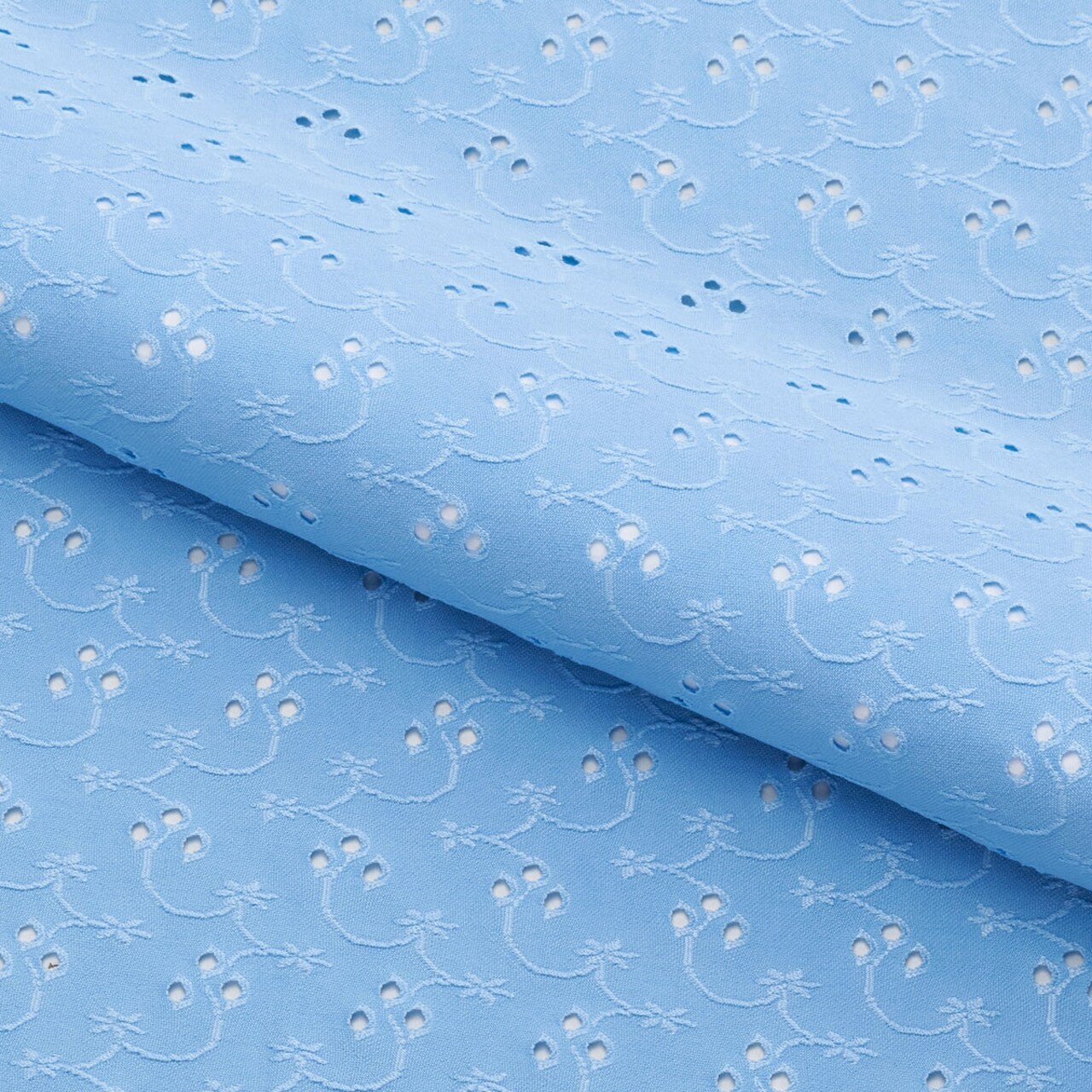 1 Yard Eyelet Jacquard Stretch Fabric 4-Way Floral Polyester Spandex for Dance & Swimwear 53″ Width
